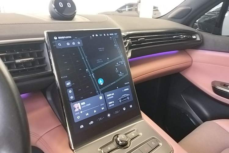 Used Nio EC6 2020 465 km Sport Edition Audio And AC Panel
