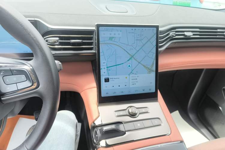 Used Nio EC6 2020 430 km Sport Version Audio And AC Panel