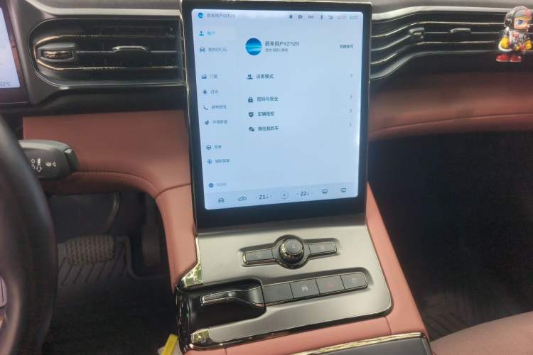 Used Nio EC6 2020 615 km Performance Edition Audio And AC Panel