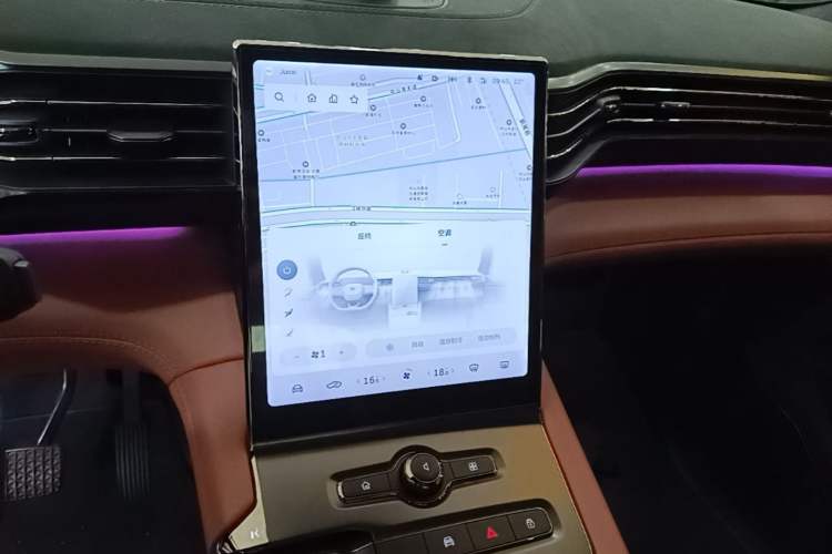 Used Nio EC6 2020 430 km Sport Version Audio And AC Panel