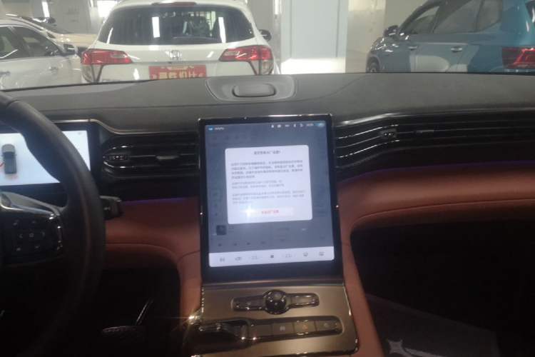 Used Nio EC6 2020 430 km Sport Version Audio And AC Panel