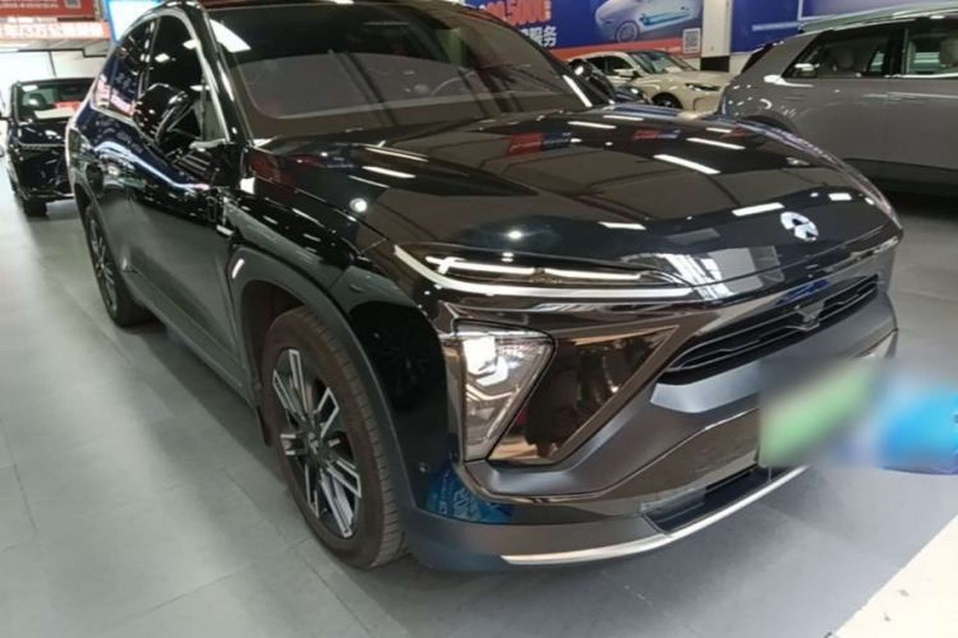 Used Nio EC6 2020 430 km Sport Version Front Right 45 Deg