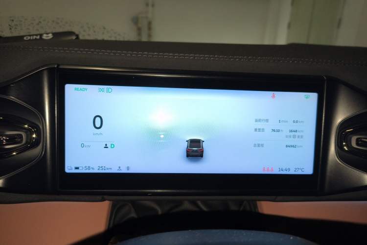 Used Nio EC6 2020 430 km Sport Version Instrument Cluster