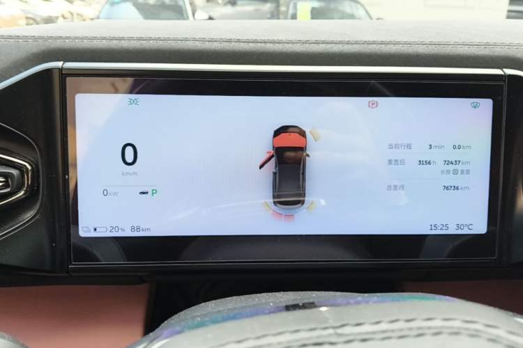 Used Nio EC6 2020 465 km Sport Edition Instrument Cluster