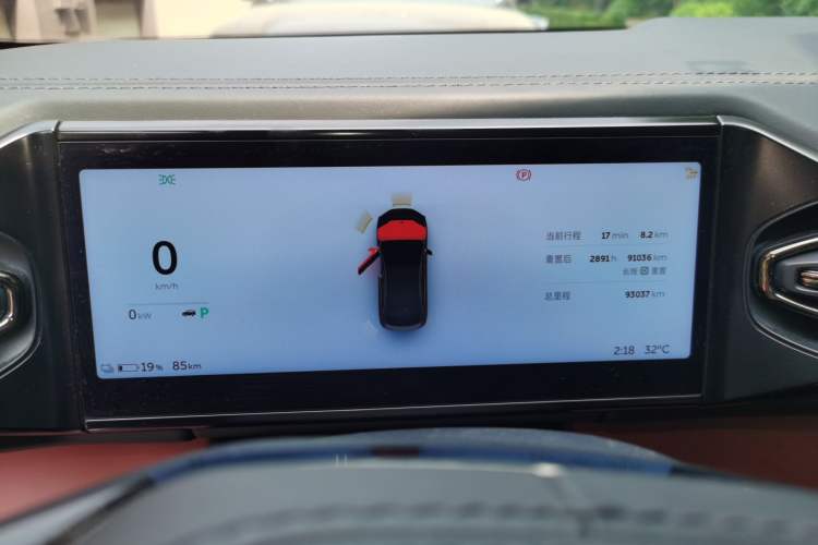 Used Nio EC6 2020 440KM Signature Edition Instrument Cluster