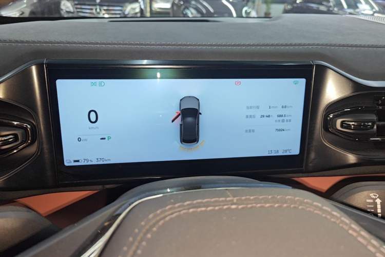 Used Nio EC6 2020 430 km Sport Version Instrument Cluster
