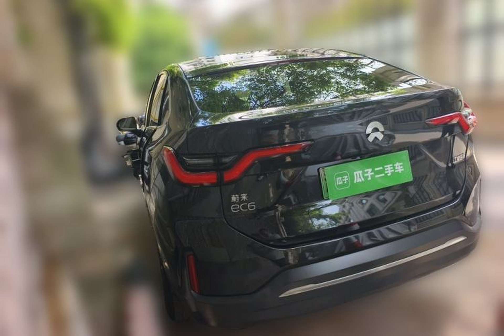 Used Nio EC6 2020 430 km Sport Version Rear Left 45 Deg