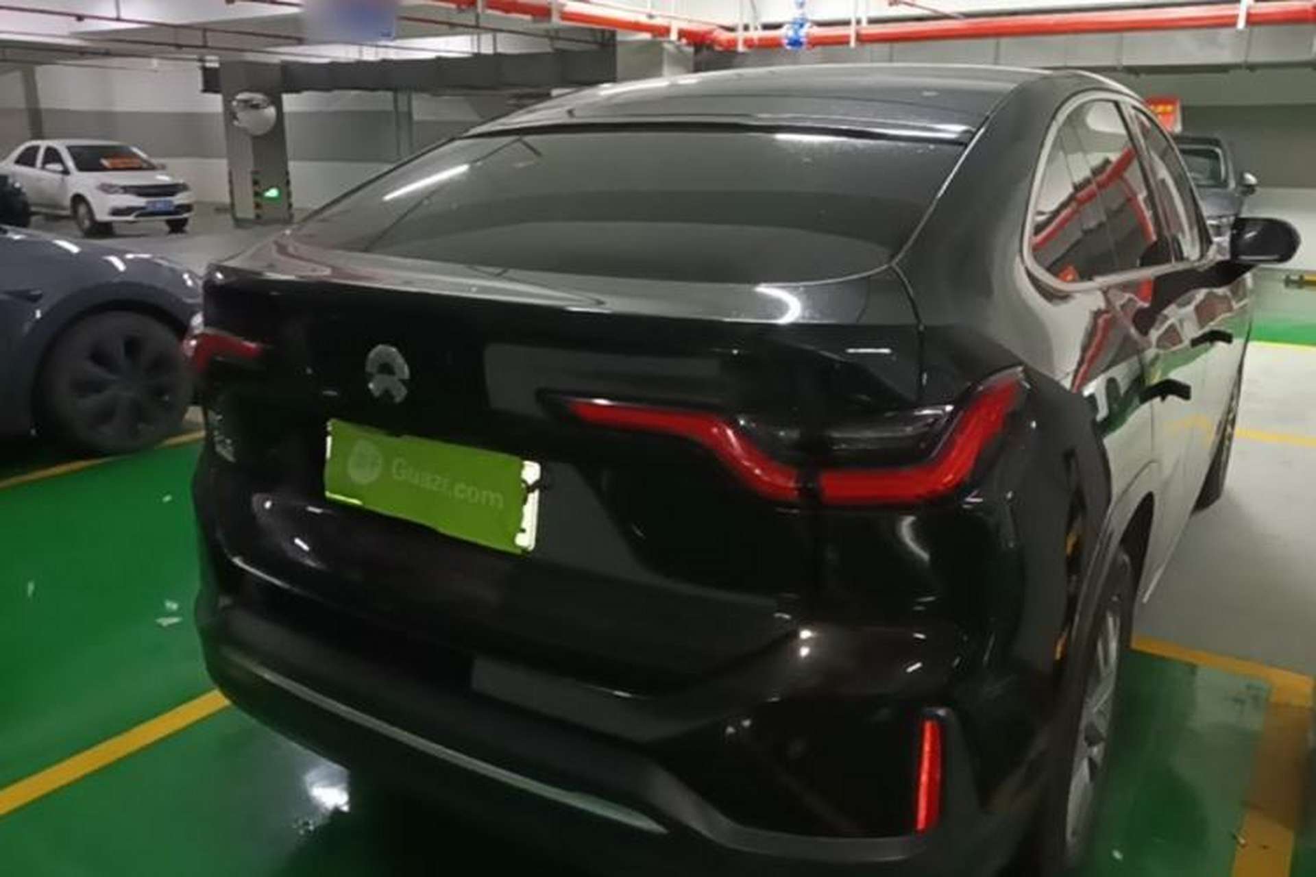 Used Nio EC6 2020 440 km Performance Version Rear Right 45 Deg