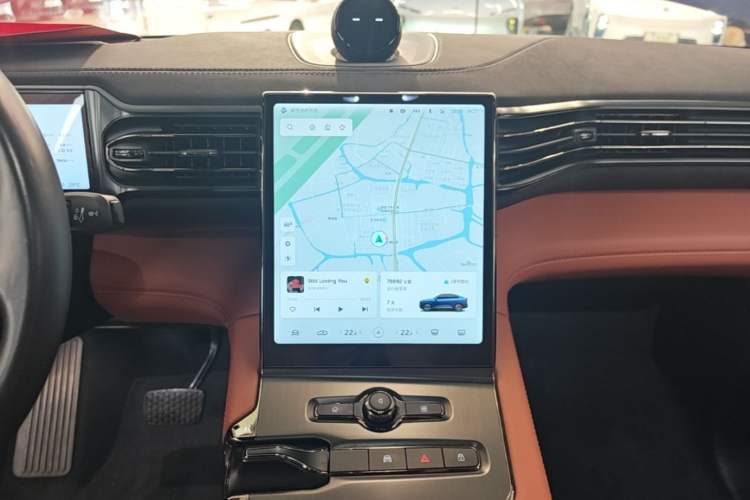 Used Nio EC6 2020 430 km Sport Version Audio And AC Panel