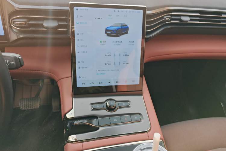 Used Nio EC6 2020 430 km Sport Version Audio And AC Panel