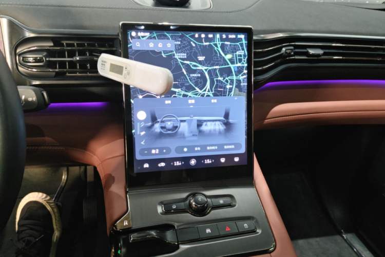 Used Nio EC6 2020 430 km Sport Version Audio And AC Panel