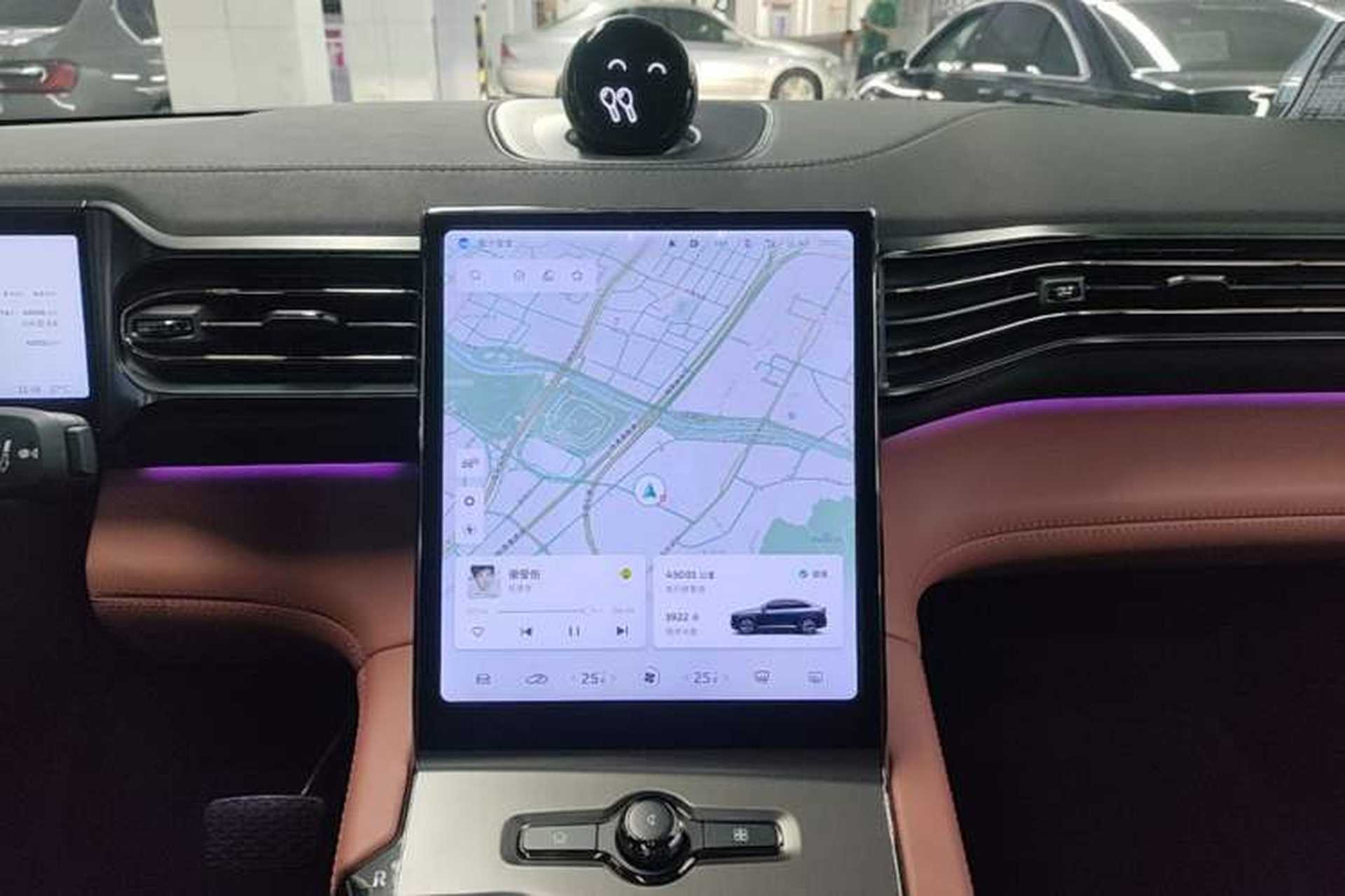 Used Nio EC6 2020 430 km Sport Version Audio And AC Panel