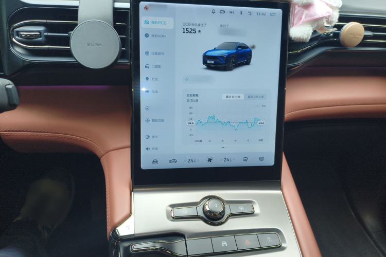 Used Nio EC6 2020 615 km Performance Edition Audio And AC Panel