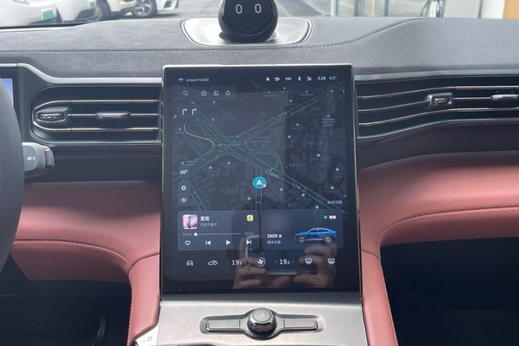 Used Nio EC6 2020 430 km Sport Version Audio And AC Panel