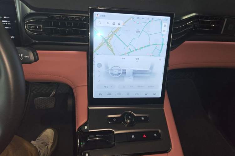 Used Nio EC6 2020 430 km Sport Version Audio And AC Panel