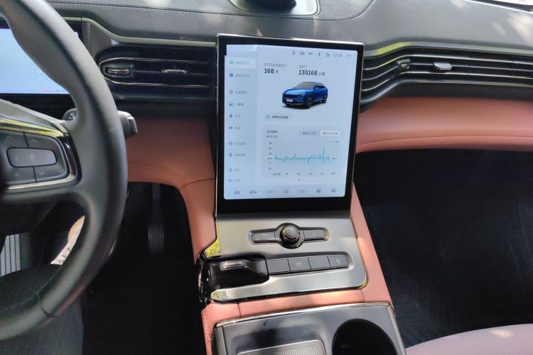 Used Nio EC6 2020 430 km Sport Version Audio And AC Panel