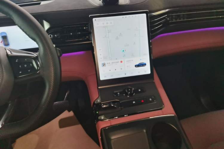 Used Nio EC6 2020 605 km Sport Edition Audio And AC Panel