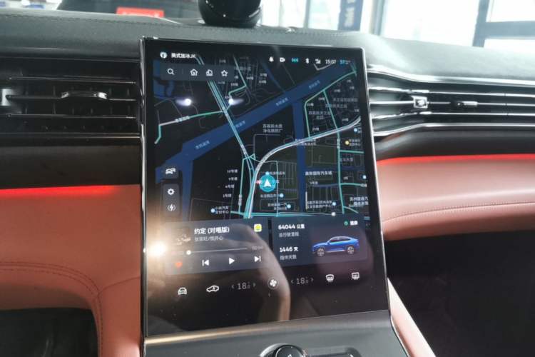 Used Nio EC6 2020 465 km Sport Edition Audio And AC Panel