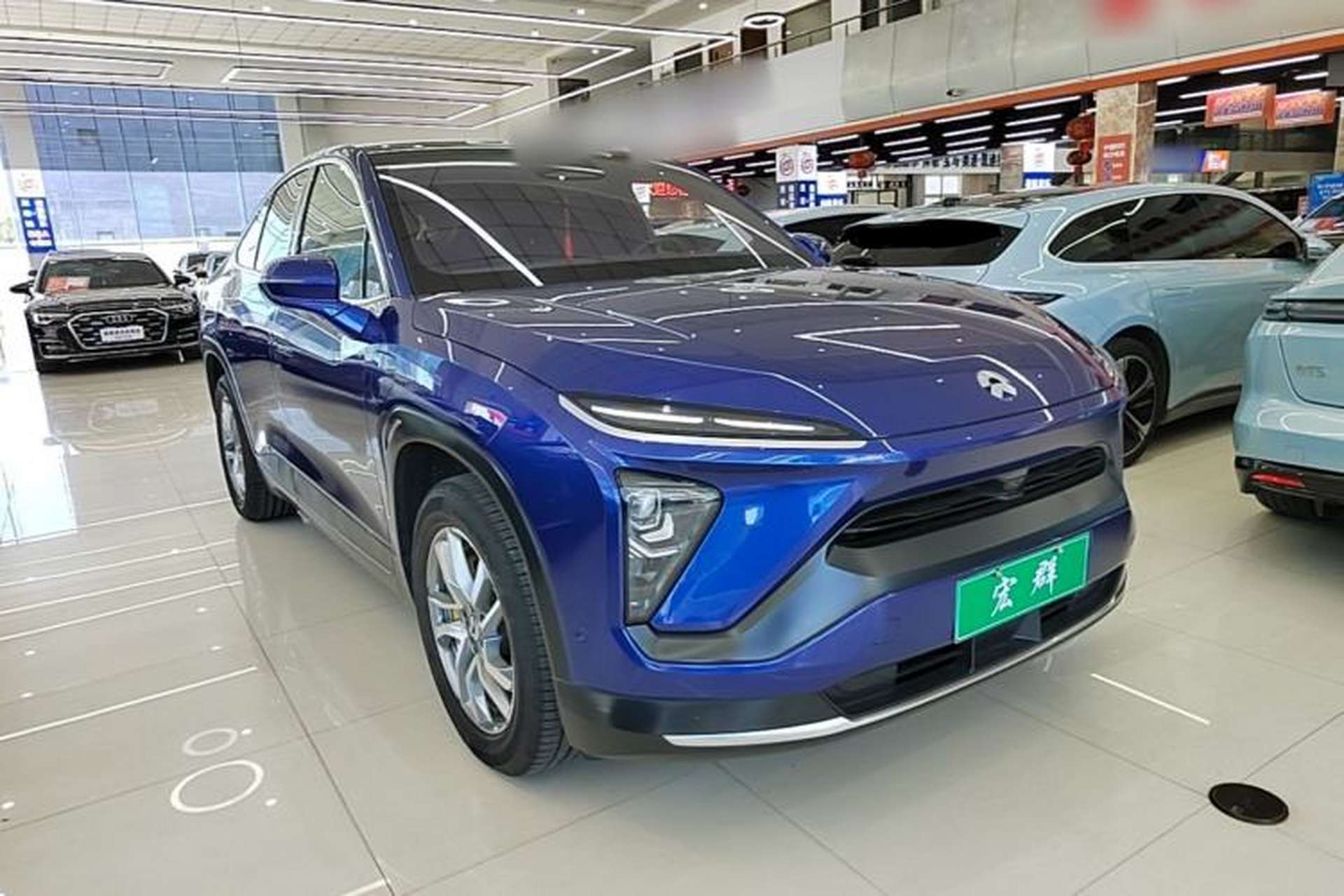 Used Nio EC6 2020 440 km Performance Version Front Right 45 Deg