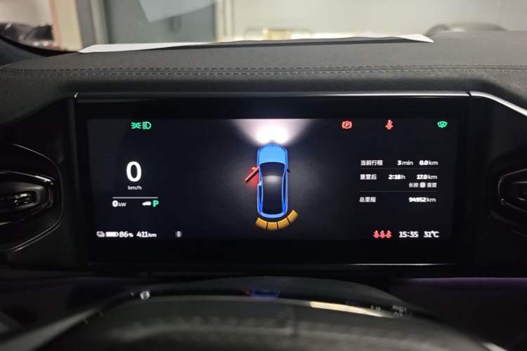 Used Nio EC6 2020 440 km Performance Version Instrument Cluster