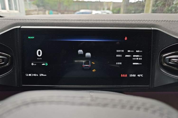 Used Nio EC6 2020 430 km Sport Version Instrument Cluster