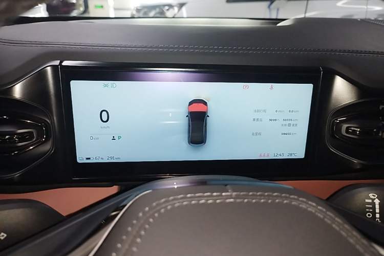 Used Nio EC6 2020 430 km Sport Version Instrument Cluster