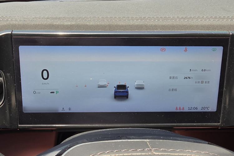 Used Nio EC6 2020 440 km Performance Version Instrument Cluster