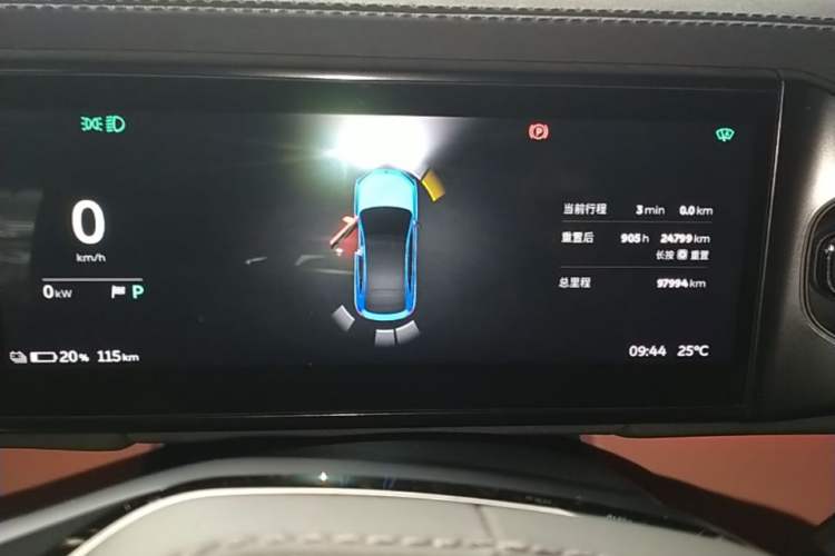 Used Nio EC6 2020 605 km Sport Edition Instrument Cluster