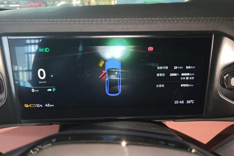 Used Nio EC6 2020 430 km Sport Version Instrument Cluster