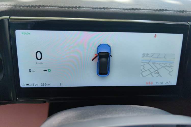 Used Nio EC6 2020 430 km Sport Version Instrument Cluster