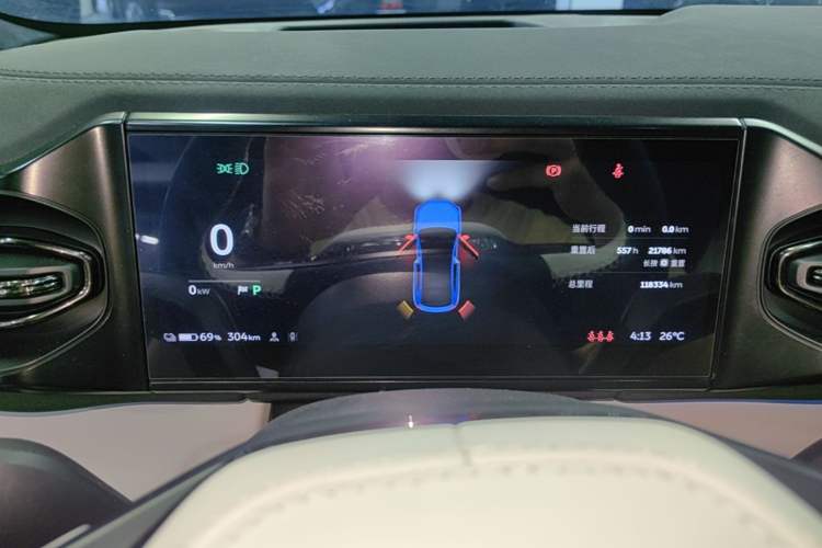 Used Nio EC6 2020 440 km Performance Version Instrument Cluster