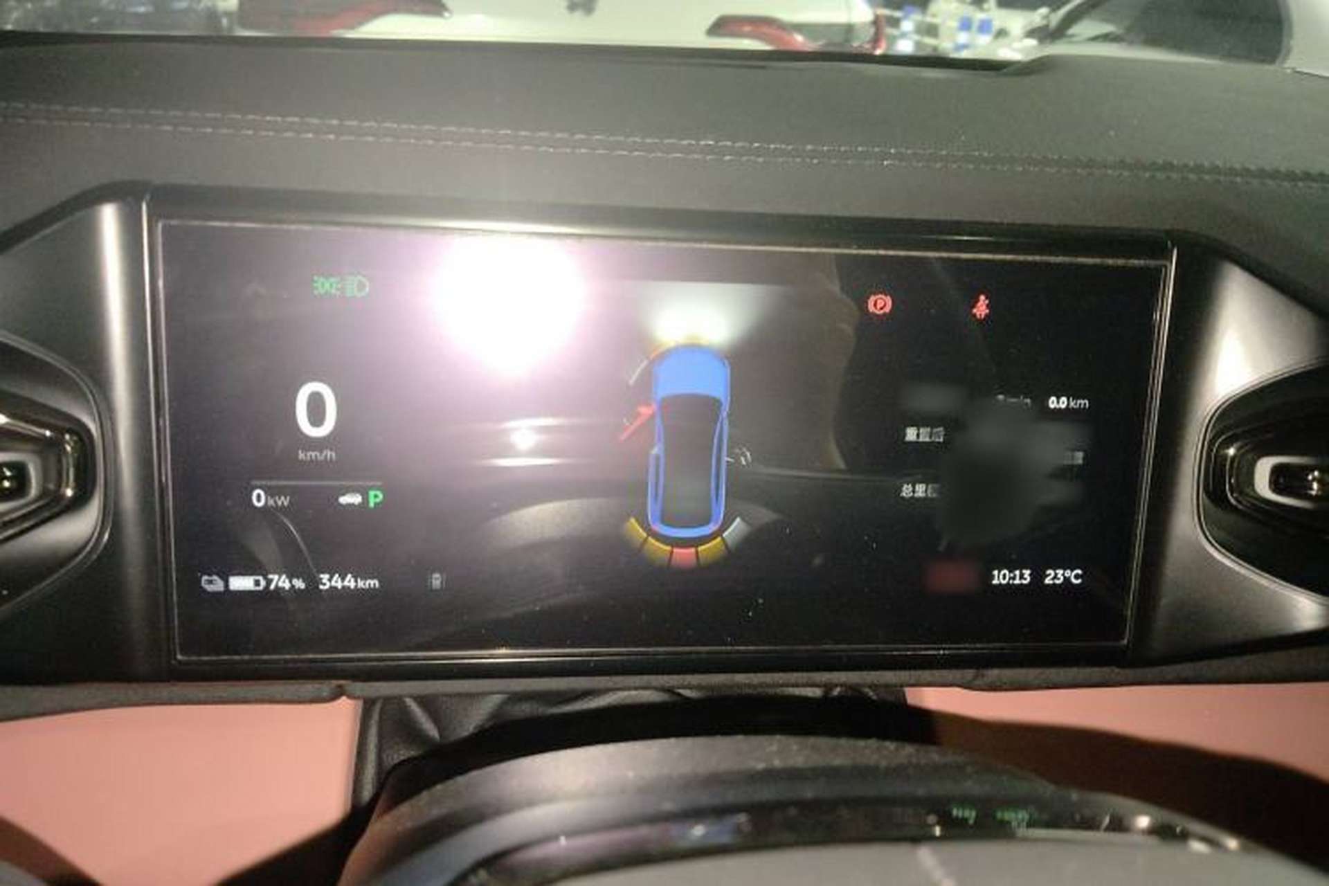 Used Nio EC6 2020 605 km Sport Edition Instrument Cluster