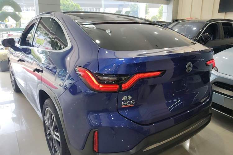 Used Nio EC6 2020 440 km Performance Version Rear Left 45 Deg