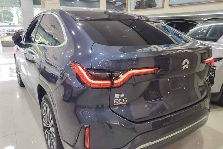 Used Nio EC6 2020 440 km Performance Version Rear Left 45 Deg