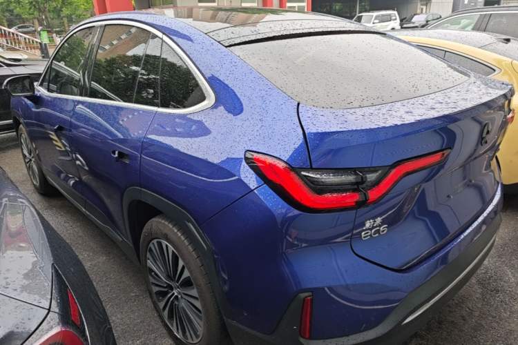 Used Nio EC6 2020 430 km Sport Version Rear Left 45 Deg
