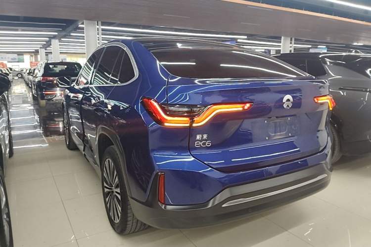 Used Nio EC6 2020 430 km Sport Version Rear Left 45 Deg