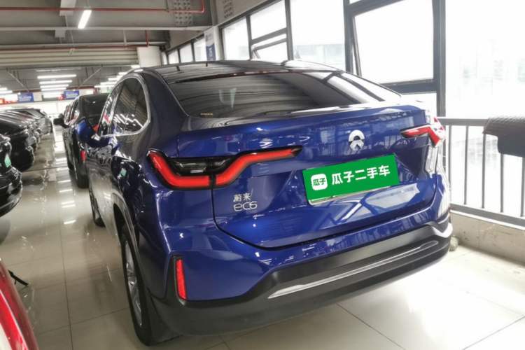 Used Nio EC6 2020 465 km Sport Edition Rear Left 45 Deg