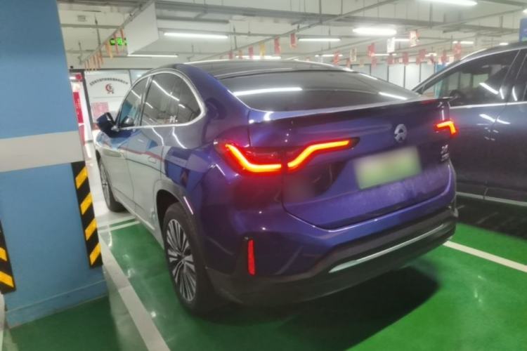 Used Nio EC6 2020 440KM Signature Edition Rear Left 45 Deg