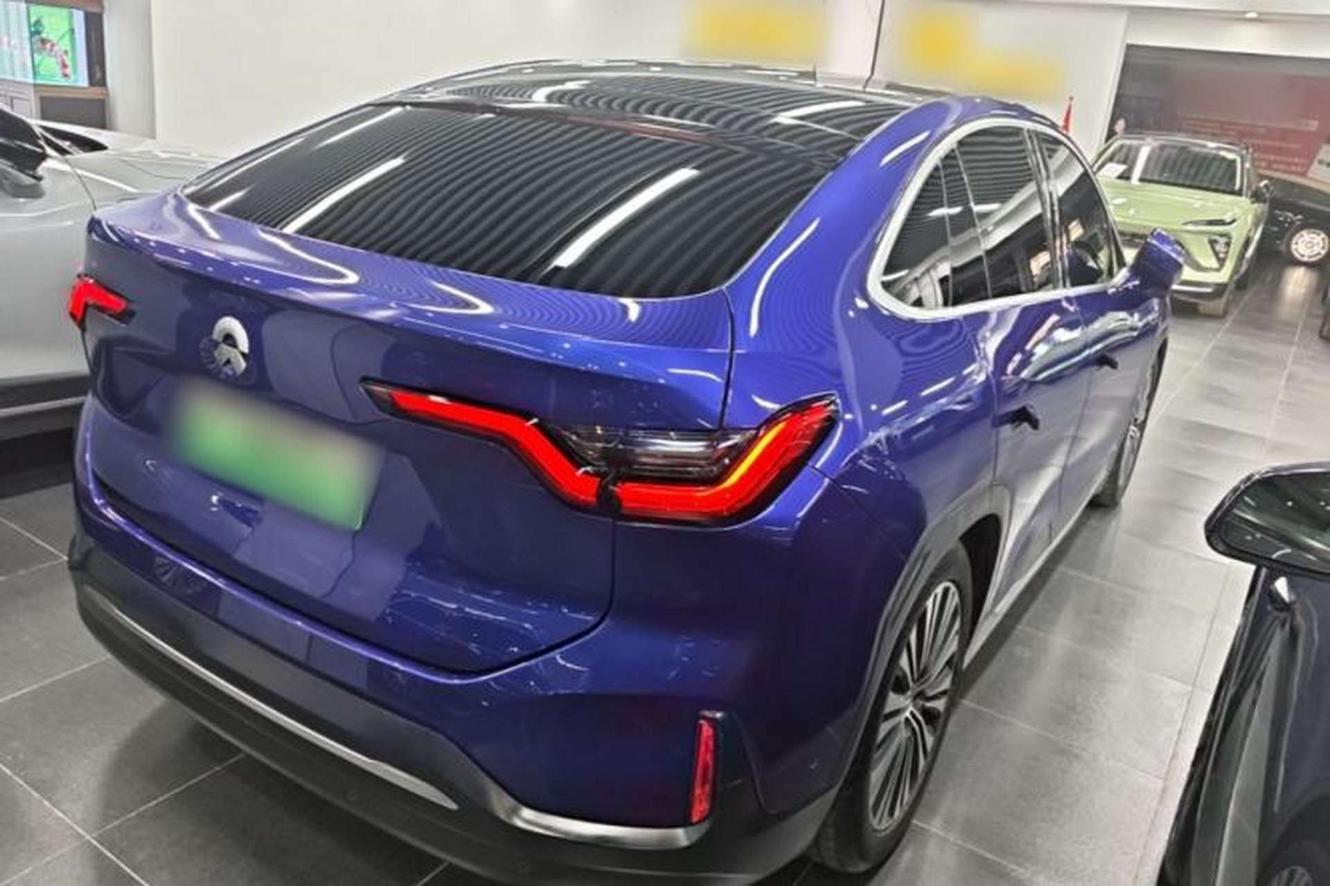 Used Nio EC6 2020 440 km Performance Version Rear Right 45 Deg