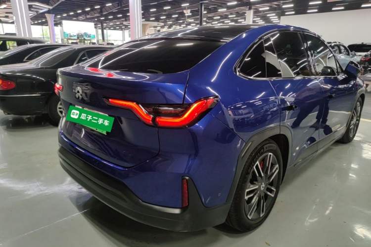 Used Nio EC6 2020 615 km Performance Edition Rear Right 45 Deg