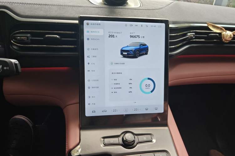 Used Nio EC6 2020 440KM Signature Edition Audio And AC Panel
