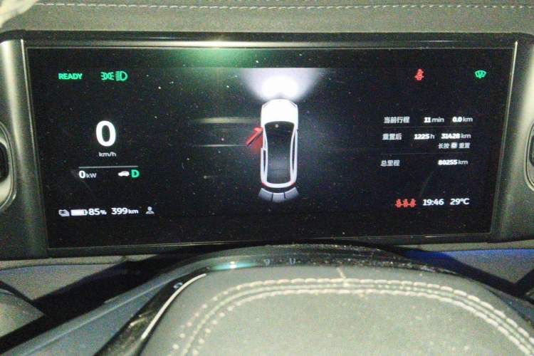 Used Nio EC6 2020 430 km Sport Version Instrument Cluster