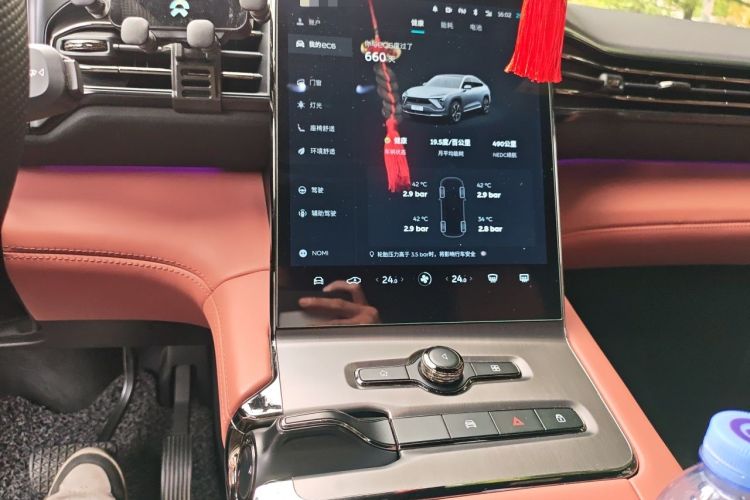 Used Nio EC6 2020 605 km Sport Edition Audio And AC Panel