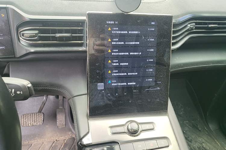 Used Nio EC6 2020 430 km Sport Version Audio And AC Panel
