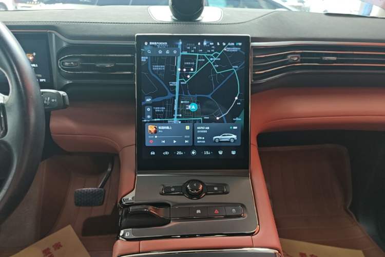 Used Nio EC6 2020 430 km Sport Version Audio And AC Panel