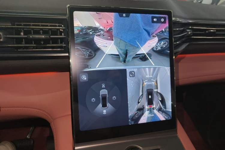 Used Nio EC6 2020 440 km Performance Version Audio And AC Panel
