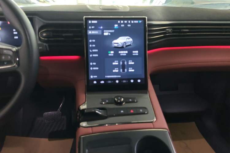 Used Nio EC6 2020 430 km Sport Version Audio And AC Panel