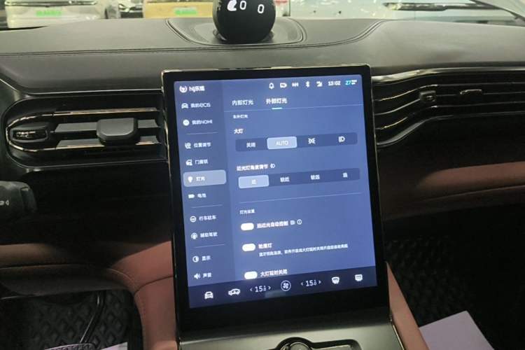 Used Nio EC6 2020 430 km Sport Version Audio And AC Panel