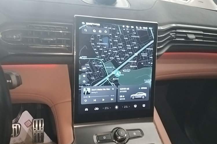 Used Nio EC6 2020 605 km Sport Edition Audio And AC Panel