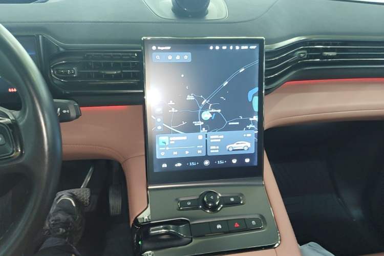 Used Nio EC6 2020 430 km Sport Version Audio And AC Panel